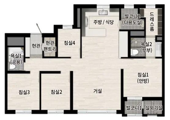 84A타입 설계도면